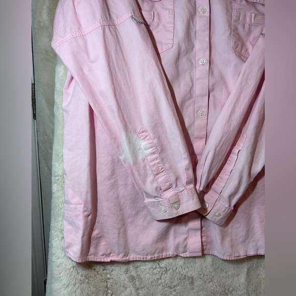 Columbia Pink Button-Up Shirt - Picture 3 of 5